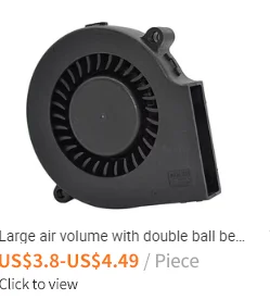 Cross Flow Fan, 50mm, 12V, 24V, 48V - detail 16