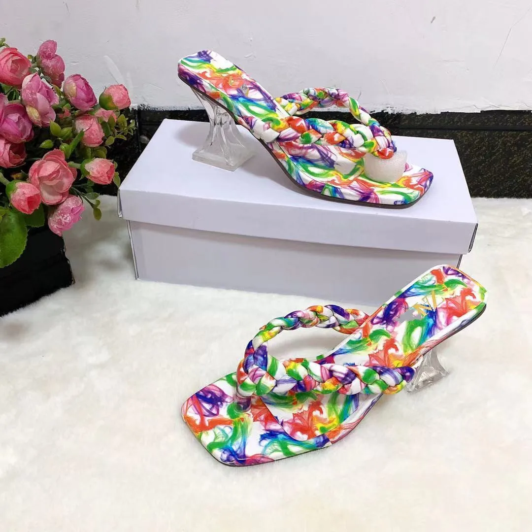 Wholesale 2021 the newest style slides lady fashion heels slipper women high heels lady flip-flops slippers sandals, Customized color
Wholesale 2021 the newest style slides lady fashion heels slipper women high heels lady flip-flops slippers sandals, Customized color
