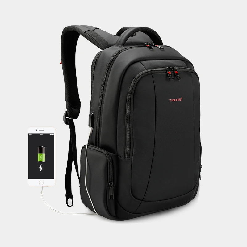 Tigernu T-B3143USB backpack Mochila fashion laptop backpack outdoor leisure sports fashion cool gym bag for school boy, Black
Tigernu T-B3143USB backpack Mochila fashion laptop backpack outdoor leisure sports fashion cool gym bag for school boy, Black