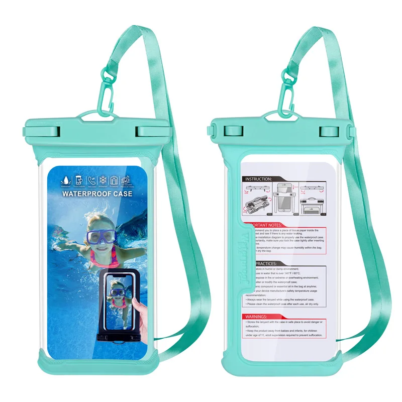 Bagsplaza Hot Sale Universal Water Proof Pvc Clear Mobile Phone Cases Waterproof Bags for All Series Smart Phone
Bagsplaza Hot Sale Universal Water Proof Pvc Clear Mobile Phone Cases Waterproof Bags for All Series Smart Phone