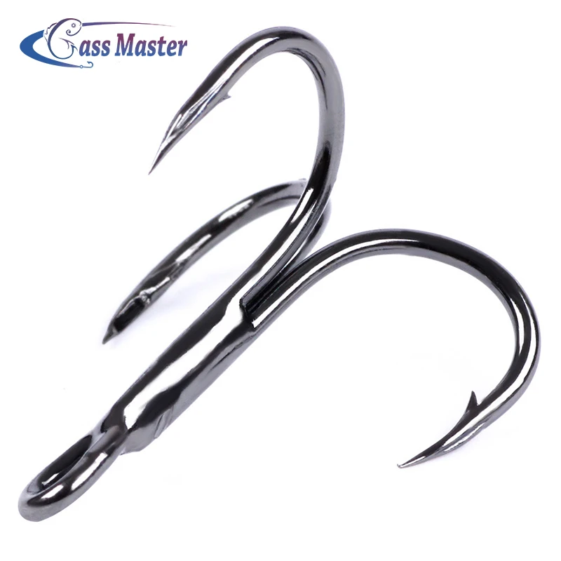 Bass master Triple Hooks High Steel Carbon Material Treble Black Fishing Hook Round Folded Saltwater Bass
Bass master Triple Hooks High Steel Carbon Material Treble Black Fishing Hook Round Folded Saltwater Bass