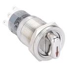 ONPOW 19mm key switch on off (LAS1-AGQP-X/21/S) CE, RoHS