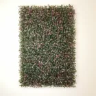 Landscape decorative topiary boxwood hedge artificial green plant privacy wall