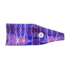 Fashion design men women unisex custom logo stretch thin sweat absorbing yoga fitness sports hair headband with buttons