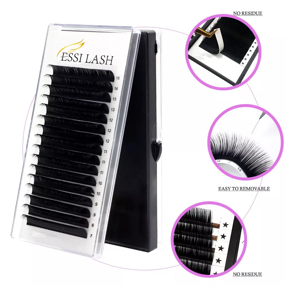 Best Wholesale Eyelash Extensions Soft Deepest Black Volume Faux Silk Mink Bloom Easy Fan Private Label Bulk Wholesale Free, Dark matte black
Best Wholesale Eyelash Extensions Soft Deepest Black Volume Faux Silk Mink Bloom Easy Fan Private Label Bulk Wholesale Free, Dark matte black