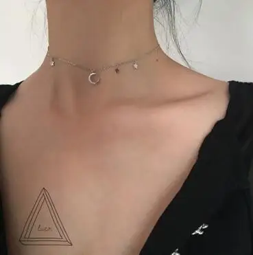 Wholesale New Fashion Jewelry Chain 925 Silver Crystal Star Necklace for Women, Picture shows
Wholesale New Fashion Jewelry Chain 925 Silver Crystal Star Necklace for Women, Picture shows