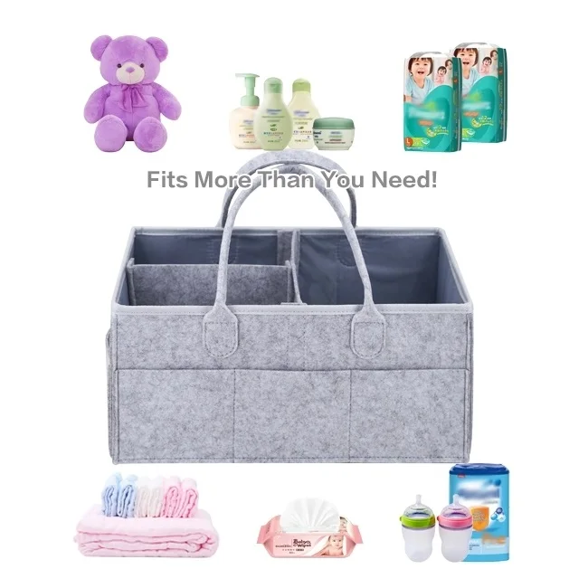 Amazon Hot Sale Felt Diaper Bag Cusmetiz Bag Diaper Caddy For Multi Function Customized Color and Size, Customized colors
Amazon Hot Sale Felt Diaper Bag Cusmetiz Bag Diaper Caddy For Multi Function Customized Color and Size, Customized colors
