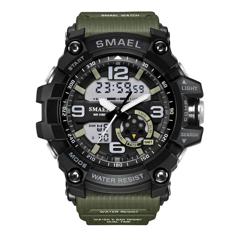 Wholesale electronic sport watch smael 2018 digital watch waterproof shock resistant wrist watch
Wholesale electronic sport watch smael 2018 digital watch waterproof shock resistant wrist watch