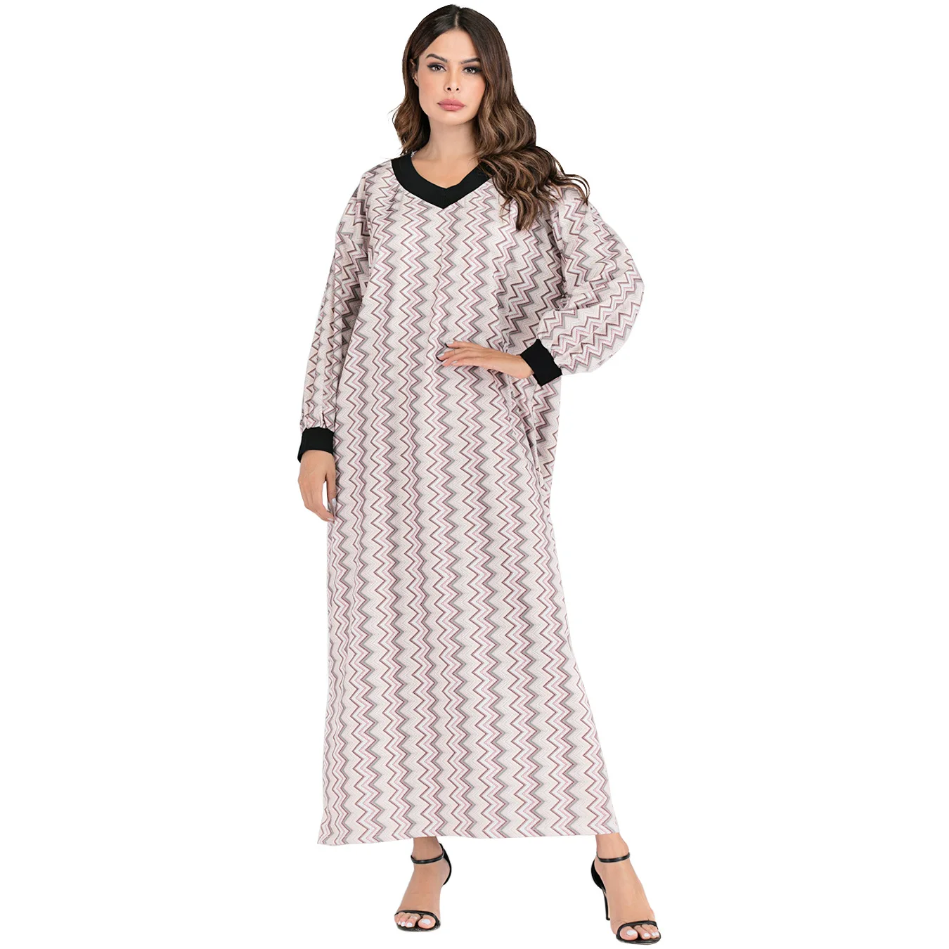 Fall Dresses Women Muslim Long Abaya Loose Maxi Dress Long Frock New Fashion Ladies Casual Tshirt Dress classy women Clothing, The picture color
Fall Dresses Women Muslim Long Abaya Loose Maxi Dress Long Frock New Fashion Ladies Casual Tshirt Dress classy women Clothing, The picture color