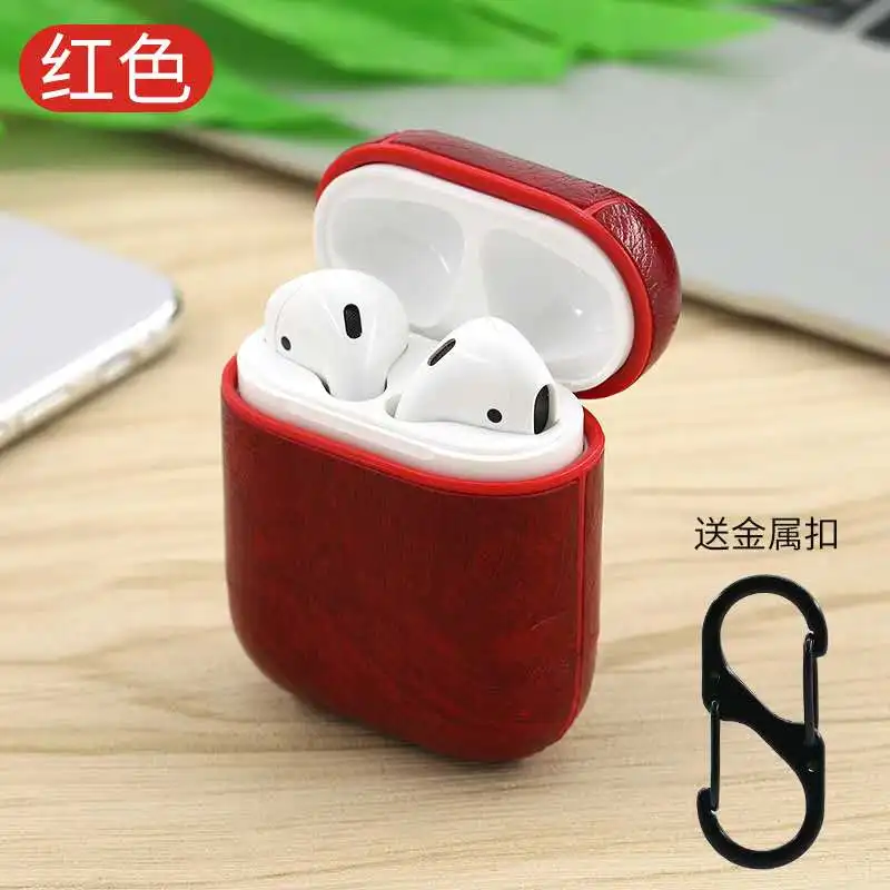 Full Protective Luxury PU Leather Earphone Case For Apple Airpods 2 
Full Protective Luxury PU Leather Earphone Case For Apple Airpods 2