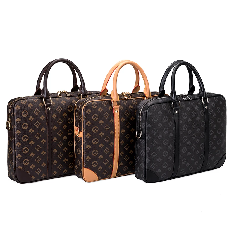 Handheld Or Crossbody Vintage Style Retro Leather Laptop Bag Briefcase Designer Custom Briefcase
Handheld Or Crossbody Vintage Style Retro Leather Laptop Bag Briefcase Designer Custom Briefcase