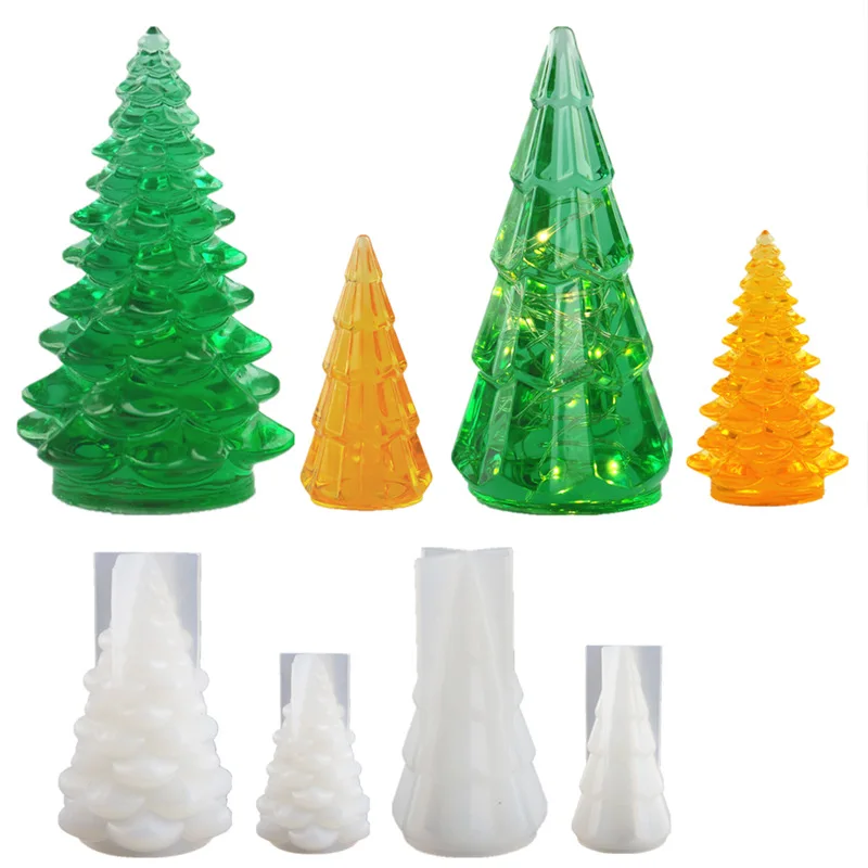 Crystal Drop Mold Christmas Tree DIY Handwork Resin Mold Small Night Light Pendant Creative Silicone Mold, White
Crystal Drop Mold Christmas Tree DIY Handwork Resin Mold Small Night Light Pendant Creative Silicone Mold, White