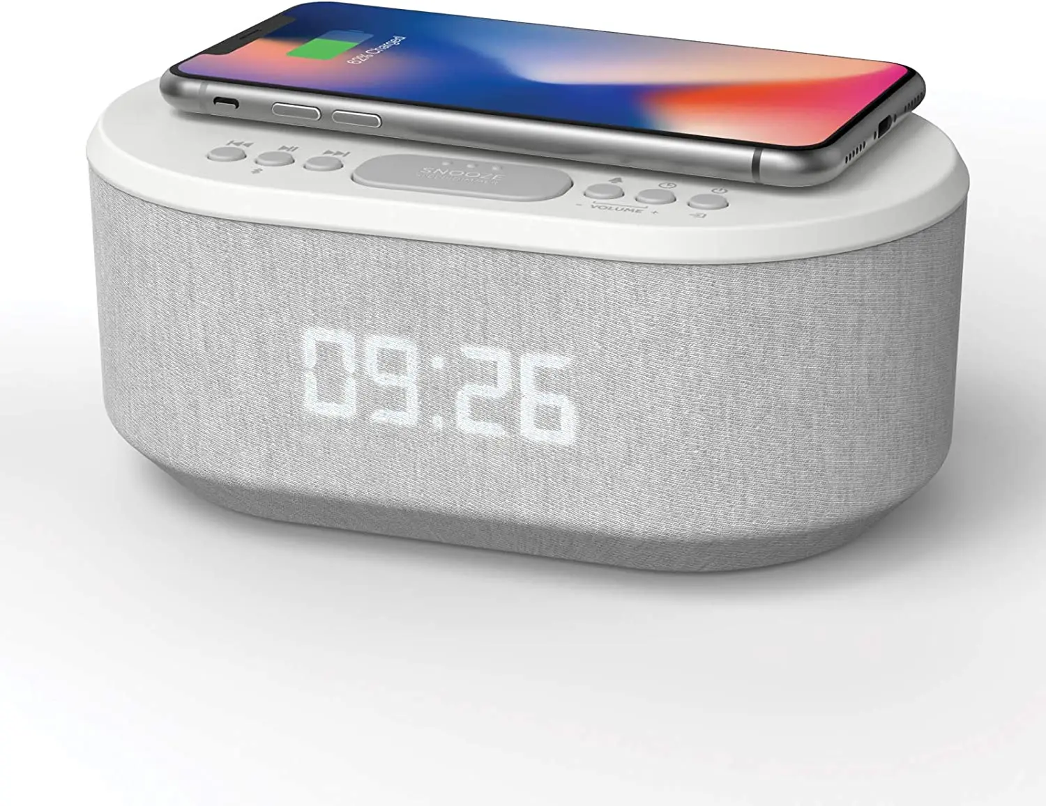 2021 best seller portable speaker with alarm clock wireless charger smart phone dimmable LED display
2021 best seller portable speaker with alarm clock wireless charger smart phone dimmable LED display