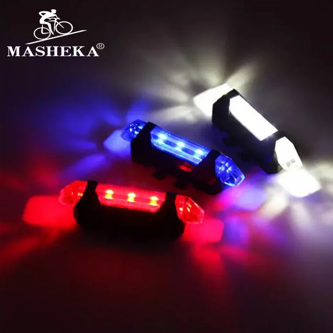 Bike Bicycle light LED Taillight Rear Tail Safety Warning Cycling Portable Light USB Style Rechargeable or Battery Style, Red blue white
Bike Bicycle light LED Taillight Rear Tail Safety Warning Cycling Portable Light USB Style Rechargeable or Battery Style, Red blue white