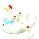 Mini floating rubber bath duck toys for promotion