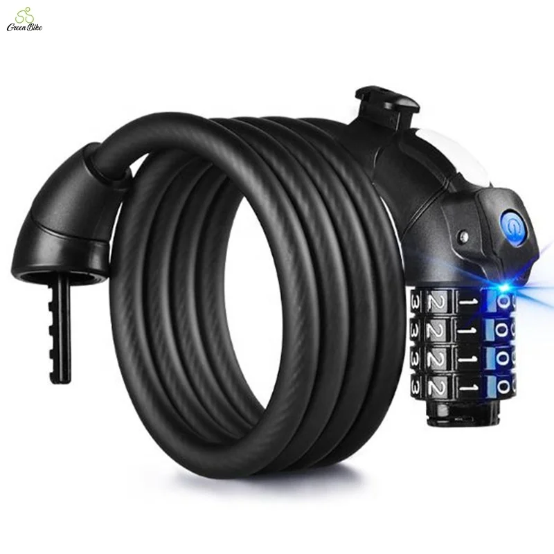 New Arrival Bicycle Code Lock with Led Warning Light Universal Frosted High Quality Motor Bike Lock, Black blue
New Arrival Bicycle Code Lock with Led Warning Light Universal Frosted High Quality Motor Bike Lock, Black blue