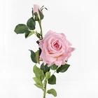 Real Touch Artificial Flower Silk Rose 68cm Roses Flowers For DIY Wedding Party Home Decor Pink Other Colors