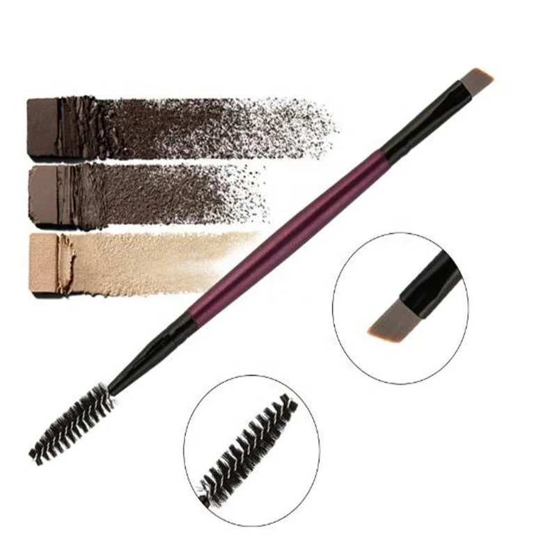 Portable Dual Head Eyebrow Brush Eye Lash Mascara Brush, Gold/purple/black/pink/silver/coffee
Portable Dual Head Eyebrow Brush Eye Lash Mascara Brush, Gold/purple/black/pink/silver/coffee