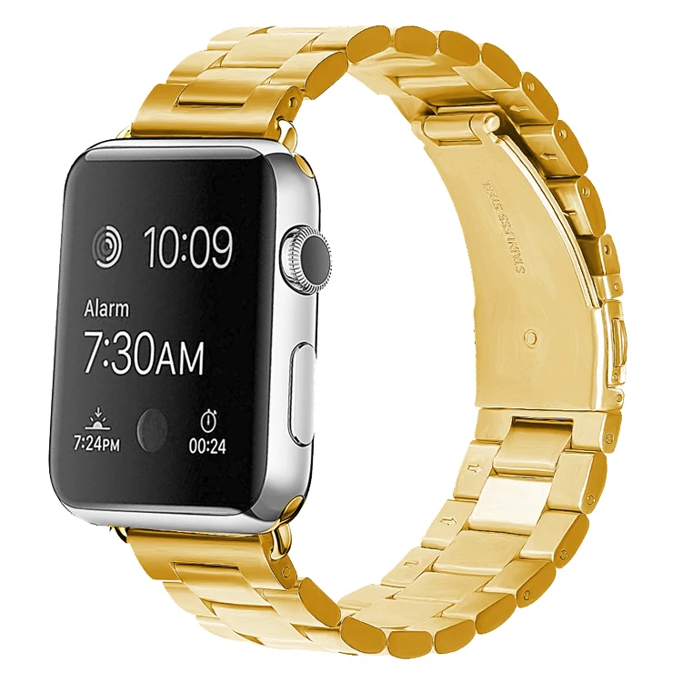 CL0030 Three Beads Solid Wrist Bracelet Watch Band Stainless Steel Metal Bracelet Strap For Apple Watch, Optional
CL0030 Three Beads Solid Wrist Bracelet Watch Band Stainless Steel Metal Bracelet Strap For Apple Watch, Optional