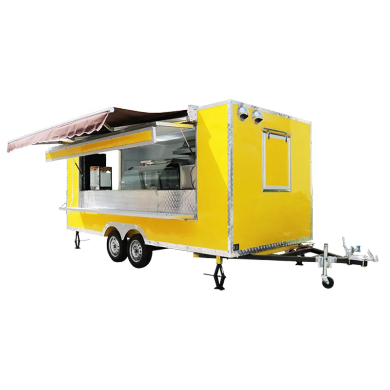 Mobile Fast-food-karawane Catering Lebensmittel Lkw Usa Mobile Küche Restaurant Auto Eis Lkw Elektrische Lebensmittel Lkw Mit Küche