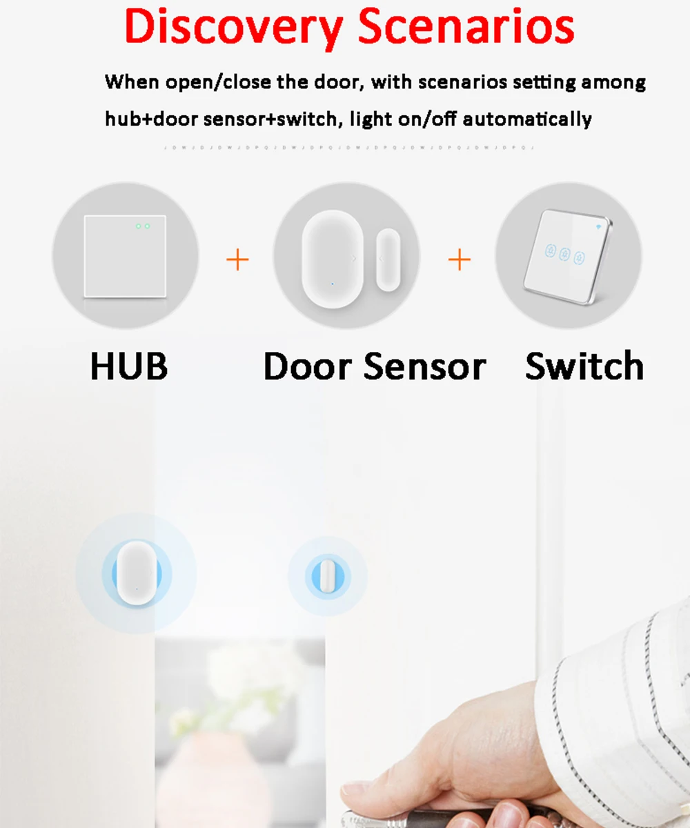 Hot sale new wifi Tuya ZigBee alarm sensor for smart home wireless security system with gateway hub - ANKUX.COM