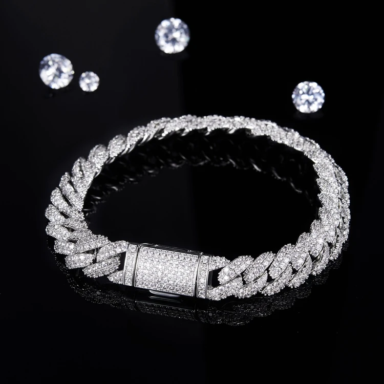 Wholesale 2022 fashion diamond iced s925 jewelry 10mm link hip hop cuban chain moissanite cuban bracelet
Wholesale 2022 fashion diamond iced s925 jewelry 10mm link hip hop cuban chain moissanite cuban bracelet