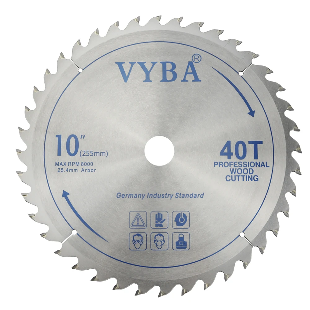 10 Inch Wood Cutting Tct Circular Power Saw Blade Buy Tct Circular