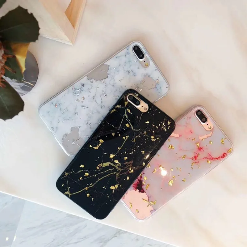 Gold foil glitter shiny cell phone case soft marble pattern tpu mobile phone cover for iPhone 11/11 Pro/ XR/X/8/7
Gold foil glitter shiny cell phone case soft marble pattern tpu mobile phone cover for iPhone 11/11 Pro/ XR/X/8/7