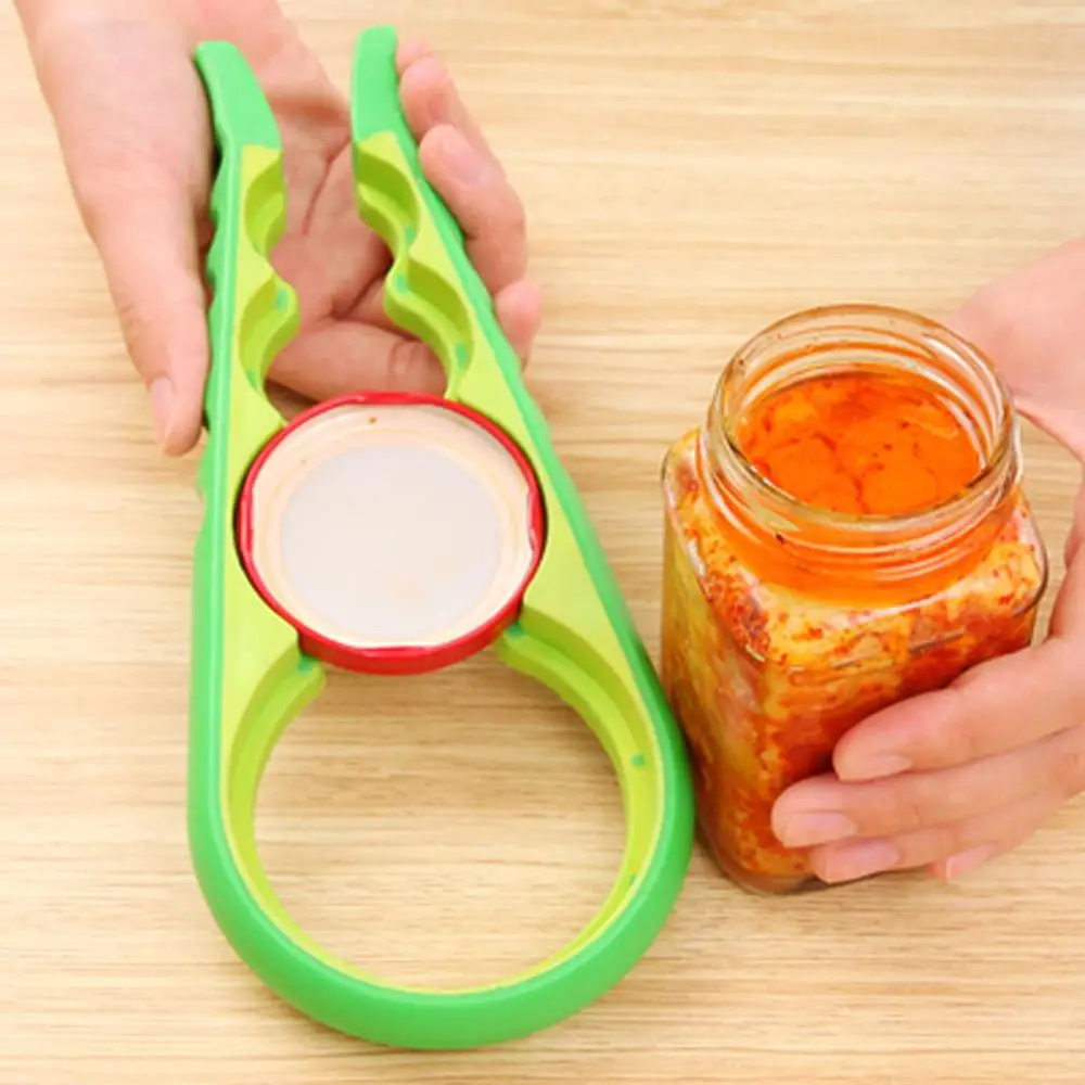 4 in 1 Anti-slip Can Lid Screw Opener Bottle Opener for Beer Bottle Jar Opener Kitchen Cooking Gadgets Accessories
4 in 1 Anti-slip Can Lid Screw Opener Bottle Opener for Beer Bottle Jar Opener Kitchen Cooking Gadgets Accessories