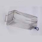 Stainless steel mesh fat fryer basket french fries baskets