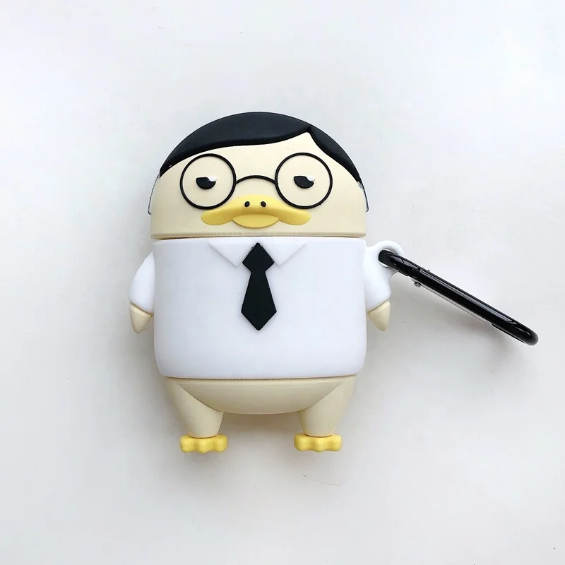 3D Stereo silicone fat suit boy headphone case for airpods 1/2/3/ pro 
3D Stereo silicone fat suit boy headphone case for airpods 1/2/3/ pro