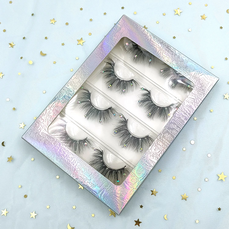4 pairs per laser box sequins false lashes glitter strip lashes eyelashes with glitter on them, Can be custom
4 pairs per laser box sequins false lashes glitter strip lashes eyelashes with glitter on them, Can be custom