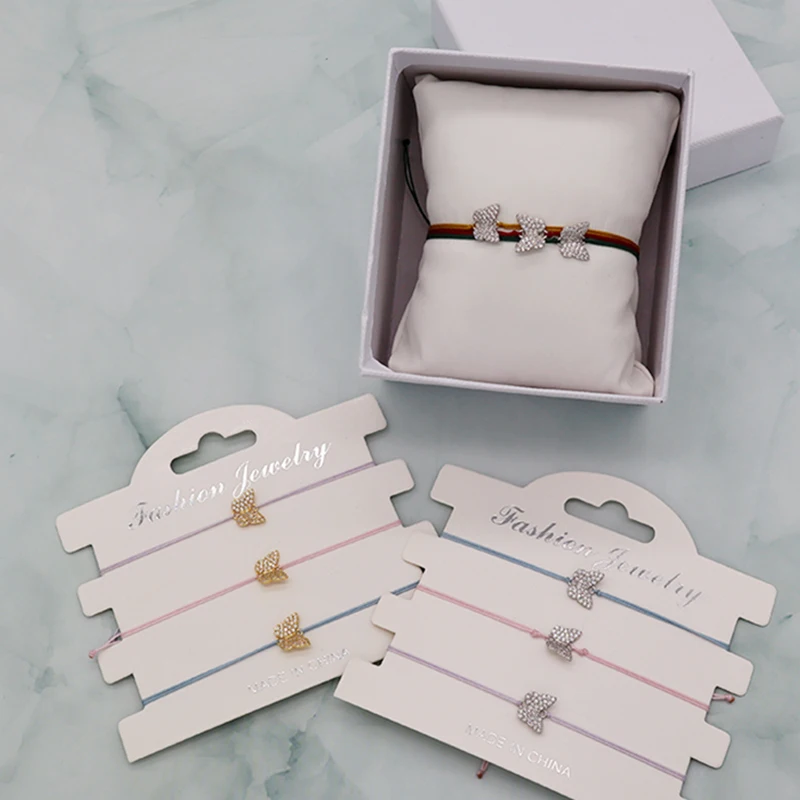 Simple cute small pave CZ multi brass butterfly gold rhodium charm string ankele bracelet
Simple cute small pave CZ multi brass butterfly gold rhodium charm string ankele bracelet