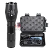 Zoomable 5 modes rechargeable led torch flashlight, led flashlight torch,tactical led flashlight manufacturers