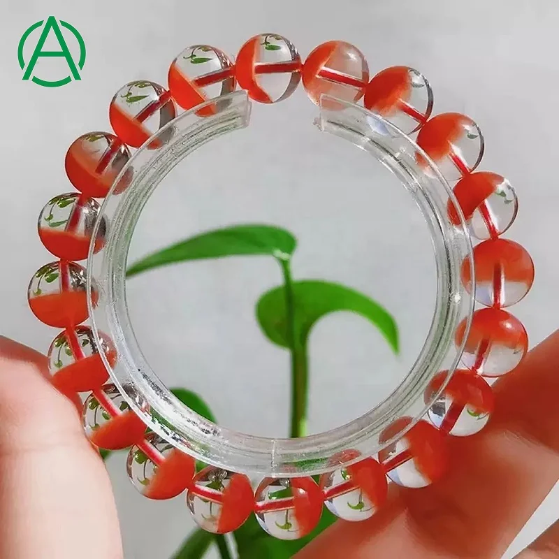 Arthurgem Genuine Red Rutilated Quartz Bracelet Natural Healing Crystal Red Rabbit Hair Rutilated Quartz Bracelets for Women
Arthurgem Genuine Red Rutilated Quartz Bracelet Natural Healing Crystal Red Rabbit Hair Rutilated Quartz Bracelets for Women