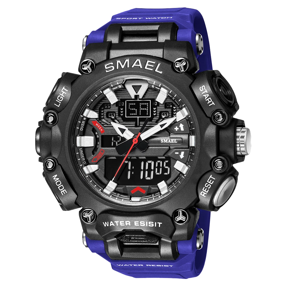 High Quality Sport Watch 8053 Digital Kids Watches Waterproof Luminous Fashionable Quartz Wristwatches, As pictures
High Quality Sport Watch 8053 Digital Kids Watches Waterproof Luminous Fashionable Quartz Wristwatches, As pictures