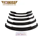cars parts front bumper for bmw 3 series f30 f35 carbon fiber v style front lip