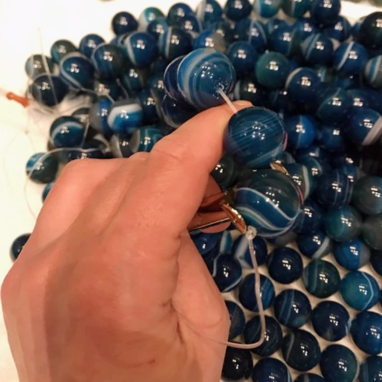 New Arrival Wholesale High Quality 8mm Size Dark Blue Gemstone Lace Agate Beads
New Arrival Wholesale High Quality 8mm Size Dark Blue Gemstone Lace Agate Beads