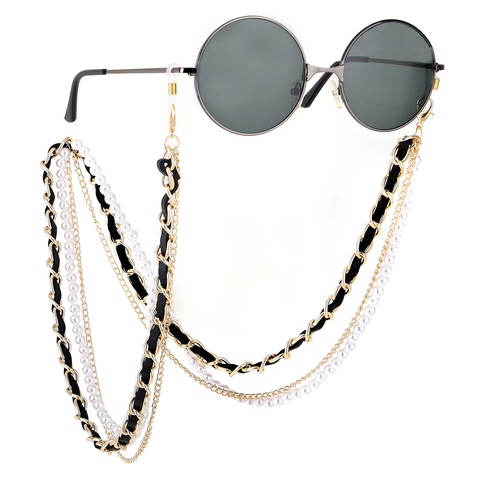 Superhot multi styles heart star pearl double Eyeglass Chain Sunglasses Eyewear Strap Holder Reading Glasses Retainer for Women
Superhot multi styles heart star pearl double Eyeglass Chain Sunglasses Eyewear Strap Holder Reading Glasses Retainer for Women