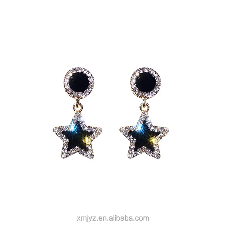Korean Long Temperament Simple Personality Star Full Diamond Net Red Earrings Earrings Women
Korean Long Temperament Simple Personality Star Full Diamond Net Red Earrings Earrings Women