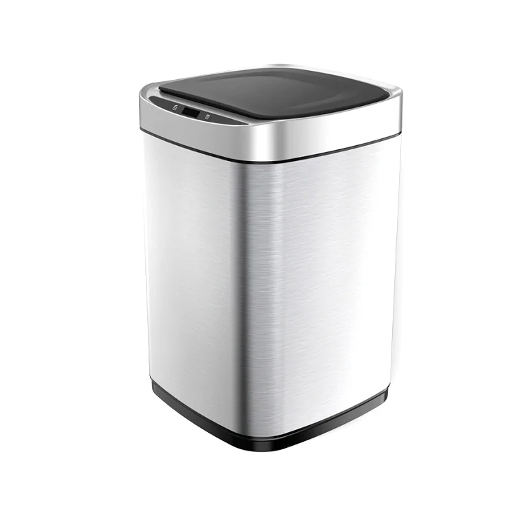 Wholesale Quality Induction Stainless Steel Trash Can Bathroom Sensor Trash Can, White
Wholesale Quality Induction Stainless Steel Trash Can Bathroom Sensor Trash Can, White