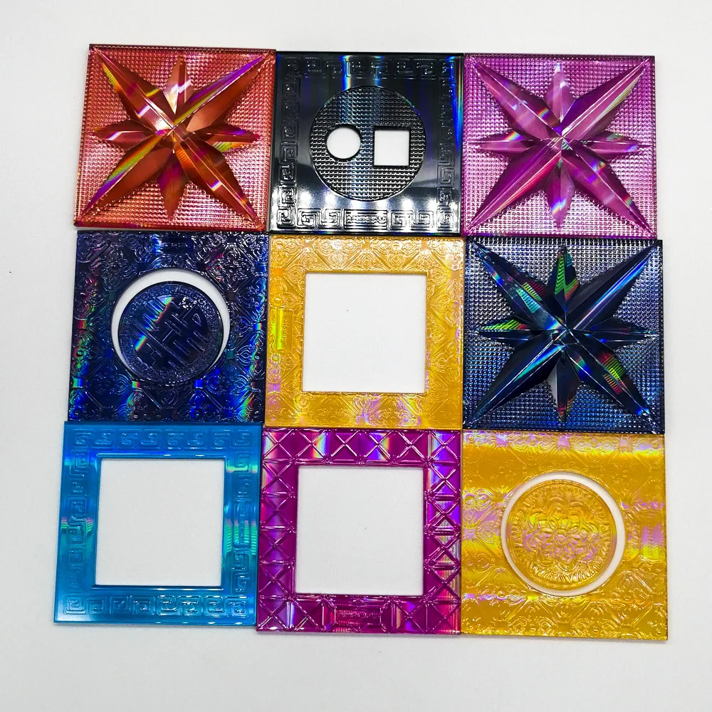 China OEM Factory Custom Switch Tempered   Glass  Plate