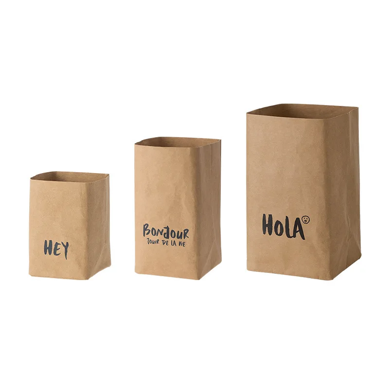 Custom size household multi function washable waterproof bread fruit home storage kraft paper bag, Brown,customized
Custom size household multi function washable waterproof bread fruit home storage kraft paper bag, Brown,customized