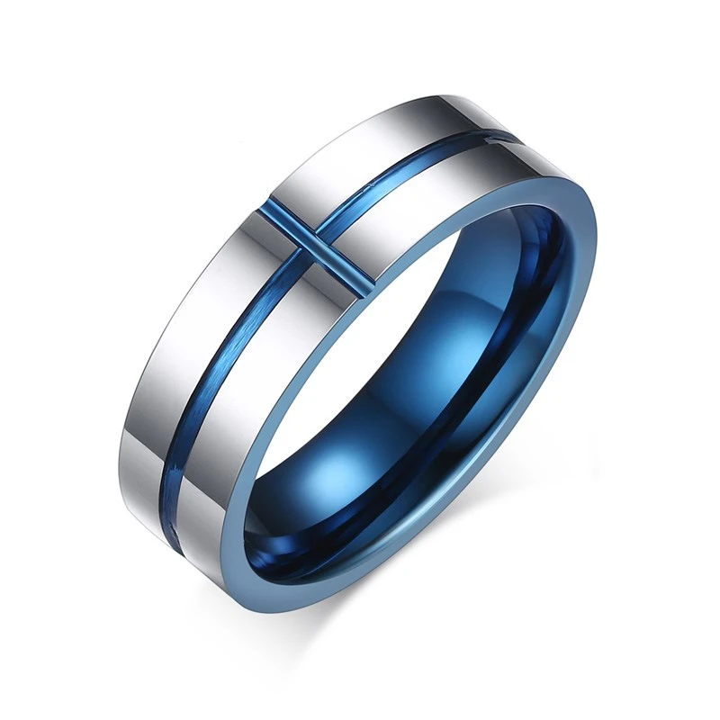 Thin Blue Line Men's Tungsten Rings Wedding Brand Tungsten Carbide Rings For Men Fashion Jewelry vendors, Silver/black
Thin Blue Line Men's Tungsten Rings Wedding Brand Tungsten Carbide Rings For Men Fashion Jewelry vendors, Silver/black