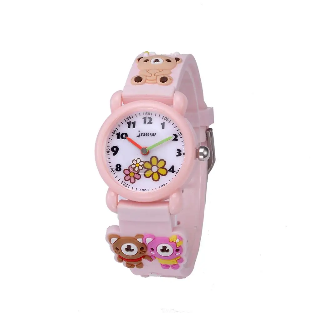 Hot Sale High quality cheap customized cartoon kids watch Rose Red Fashion Two Bear Waterproof Watch For Kids
Hot Sale High quality cheap customized cartoon kids watch Rose Red Fashion Two Bear Waterproof Watch For Kids
