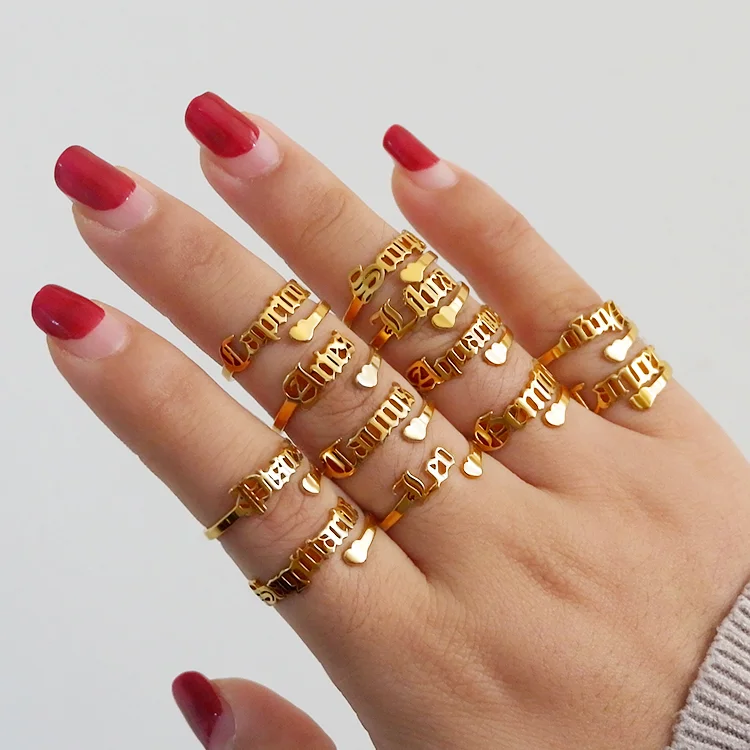 Custom high quality gold adjustable 12 zodiac sign rings for women
Custom high quality gold adjustable 12 zodiac sign rings for women