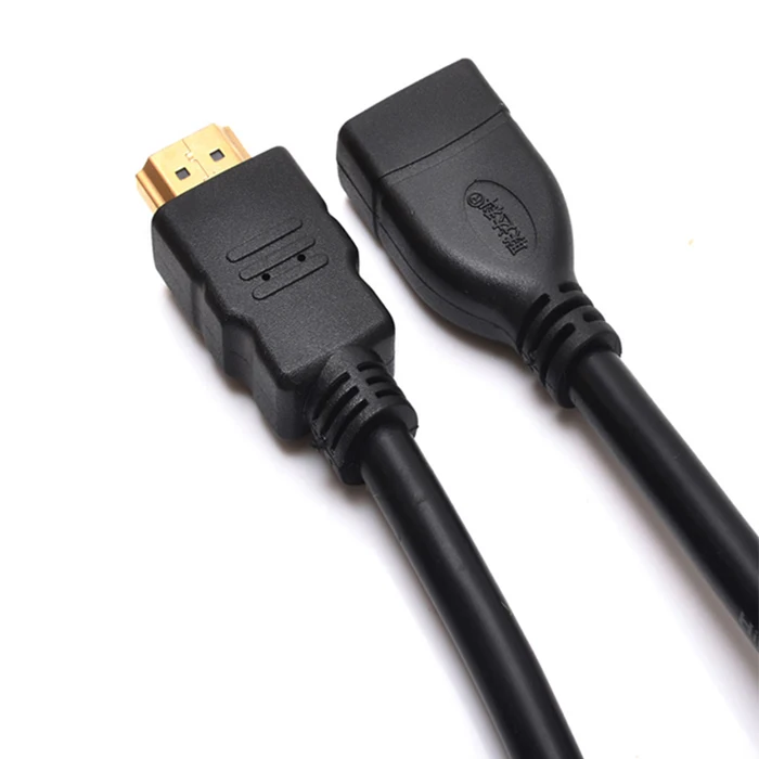 HD-MI Extension Cable male to female Cable 4K TV set top box data line extension connector
HD-MI Extension Cable male to female Cable 4K TV set top box data line extension connector
