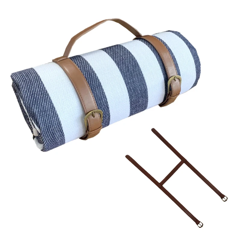 200*200cm Outdoor Foldable Anti-skidding Large Picnic Blanket With Leather Bandage for Outdoor Picnic, Beach, Camping
200*200cm Outdoor Foldable Anti-skidding Large Picnic Blanket With Leather Bandage for Outdoor Picnic, Beach, Camping