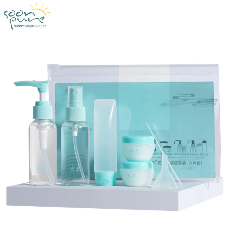 Skin Care Product Travel Portable Sub-bottling Seven-piece Spray Bottle Press Bottle Cosmetic Sample Sub-packing Storage Set
Skin Care Product Travel Portable Sub-bottling Seven-piece Spray Bottle Press Bottle Cosmetic Sample Sub-packing Storage Set