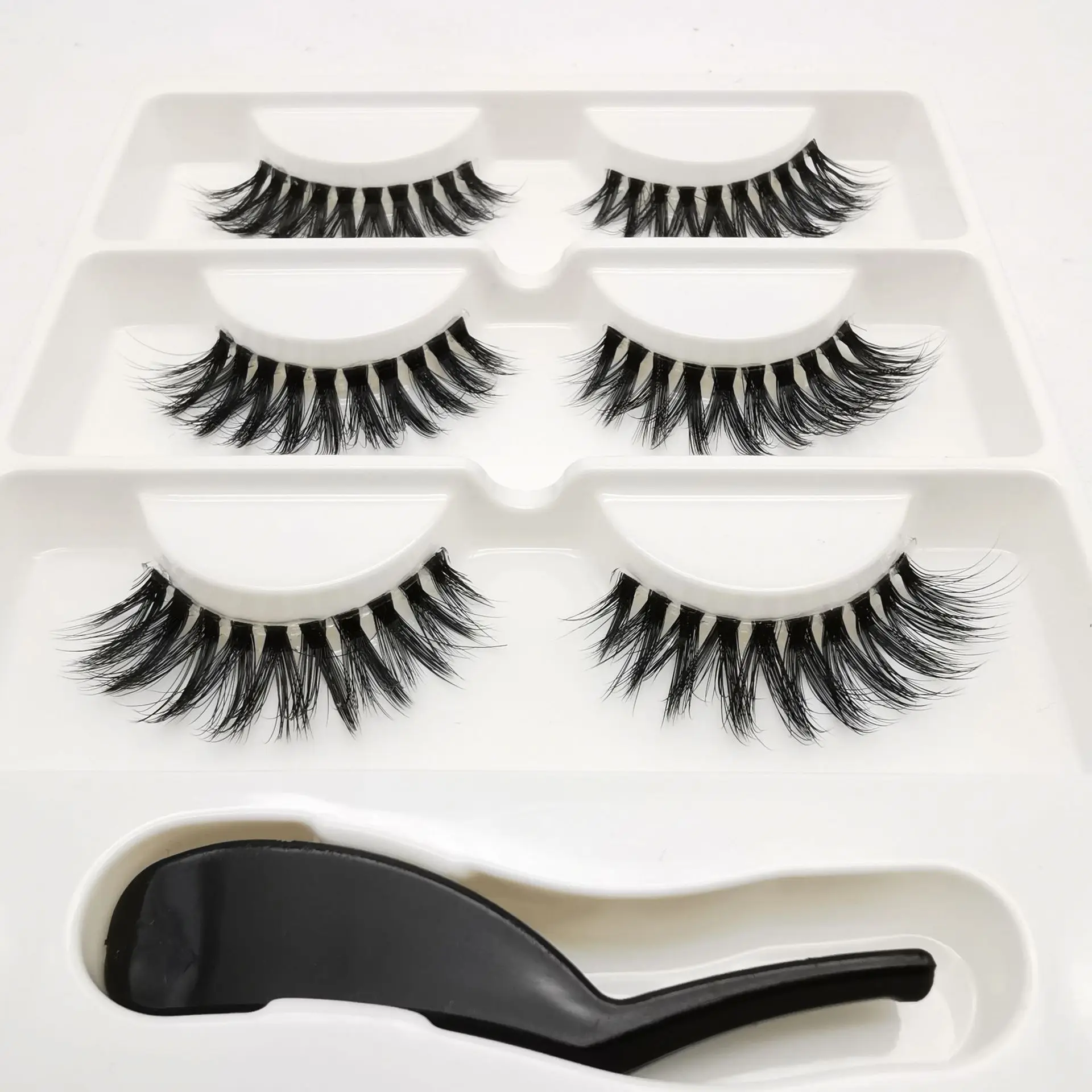 Flag eyelashes transparent non trace soft stem chemical fiber 3D Flag eyelashes flexible natural multi layer three dimensional
Flag eyelashes transparent non trace soft stem chemical fiber 3D Flag eyelashes flexible natural multi layer three dimensional